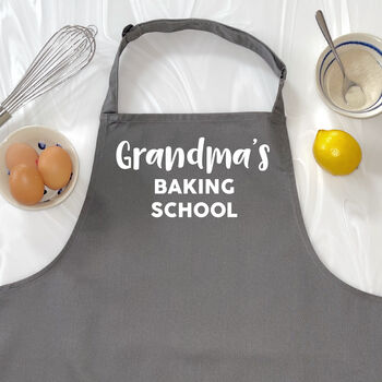 Granny's Baking School Personalised Apron, 5 of 6
