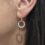 80th Birthday Bead Earrings, thumbnail 2 of 3