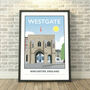 Westgate, Winchester, Hampshire Print, thumbnail 1 of 5