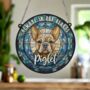 French Bulldog Tan Memorial Suncatcher, thumbnail 4 of 6