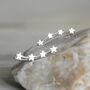 Sterling Silver Star Ear Climbers, thumbnail 9 of 11