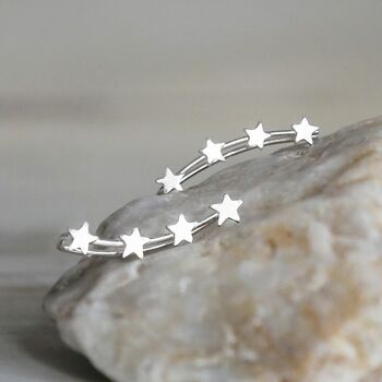 Sterling Silver Star Ear Climbers, 9 of 11