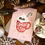 Comfort And Joy Christmas Card, thumbnail 4 of 5