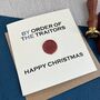 Order Of The Traitors Inspired Christmas Card, thumbnail 2 of 2