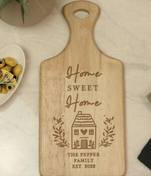 Personalised Home Wooden Paddle Board, 2 of 4