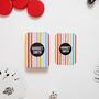 Personalised Stripe Name Playing Cards In A Tin, thumbnail 3 of 8