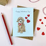 Cockapoo Valentine's Day Card, thumbnail 1 of 2
