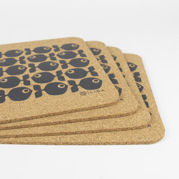 Hornsea Cork Placemats | Fish, 5 of 5