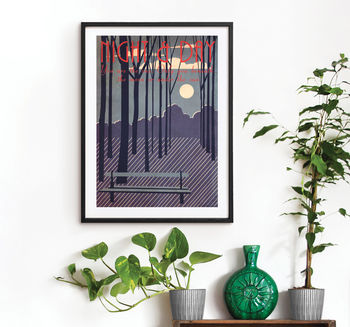 'Night And Day' Art Print, 2 of 3