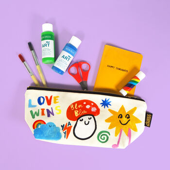 Doodles Kids Pencil Case, 4 of 5