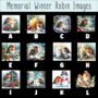 Personalised Winter Robin Memorial Gift Vase, thumbnail 2 of 6