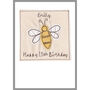 Personalised Bumble Bee 1st Birthday Card, thumbnail 3 of 12