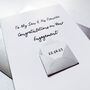 Personalised Congratulations On Your Engagement Card, thumbnail 2 of 7