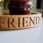 Personalised Wooden Round Storage Tray, thumbnail 3 of 6