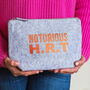 Funny 'Notorious H.R.T' Storage Pouch, thumbnail 1 of 3