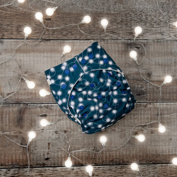 Fairy Lights Reusable Nappy, 4 of 5