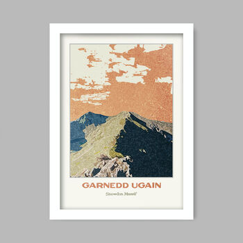 Garnedd Ugain Snowdonia Poster Print, 2 of 4