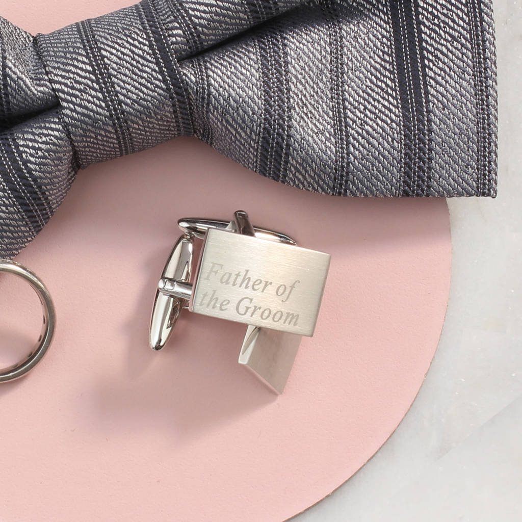 Engraved Wedding Party Cufflinks, Special Occasion By The British Belt ...