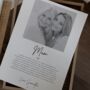Personalised Photo Print Gift For Mum Or Mummy, thumbnail 3 of 4