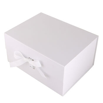 Personalised Luxury Extra Deep A4 Ivory Gift Box, 2 of 6