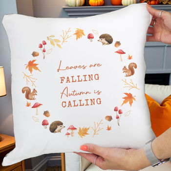 Personalised Autumn Cushion, 3 of 3