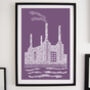 Battersea Power Station Citography Skyline Print, thumbnail 3 of 8
