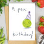Happy Birthday Vegetable Card, thumbnail 1 of 11