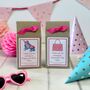 Pink Themed Choc Chip Cookie Mix Party Bags, thumbnail 1 of 4