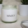 Personalised Special Date Secret Message Scented Candle, thumbnail 1 of 3
