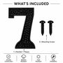Decorative Brass Number Door Sign, thumbnail 10 of 12