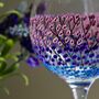 Berry Painted Gin Glass, thumbnail 4 of 7