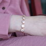Large Round Zircon Adjustable Sliding Bracelet, thumbnail 1 of 3