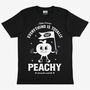Everything Is Peachy Men’s Graphic T Shirt, thumbnail 3 of 3