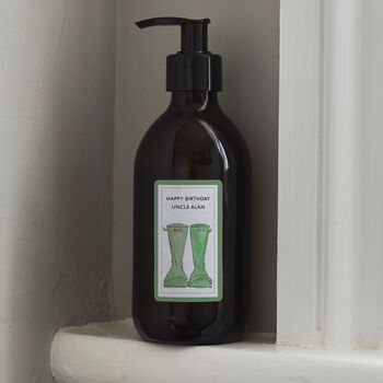 Personalised Welly Boot Handwash, 2 of 2