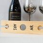 Personalised Wine Bottle And Glasses Holder For Two, thumbnail 6 of 6