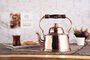 Hammered Solid Copper Teapot With Wooden Handle, 1500 Ml, thumbnail 1 of 2