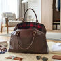 Large Luxury Buffalo Leather Holdall, Travel Bag, thumbnail 3 of 8