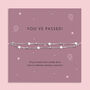 You Passed Layered Stars Congratulations Bracelet, thumbnail 1 of 6