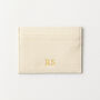 Personalised Genuine Pebble Leather Card Holder, thumbnail 4 of 8