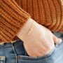 Delicate Feather Bracelet In Silver Gold And Rose Gold, thumbnail 2 of 9