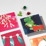 Pack Of 10 Festive Christmas Cards, thumbnail 9 of 11