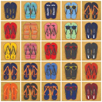 Personalised Flip Flops, 2 of 12