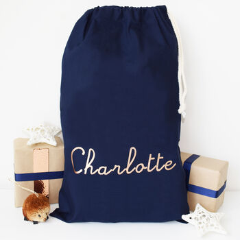 Personalised Name Gift Sack, 2 of 6