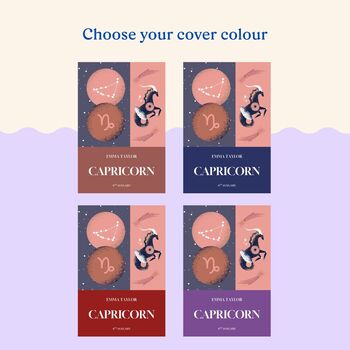 Capricorn Star Sign Gift Personalised Astrology Book, 10 of 10
