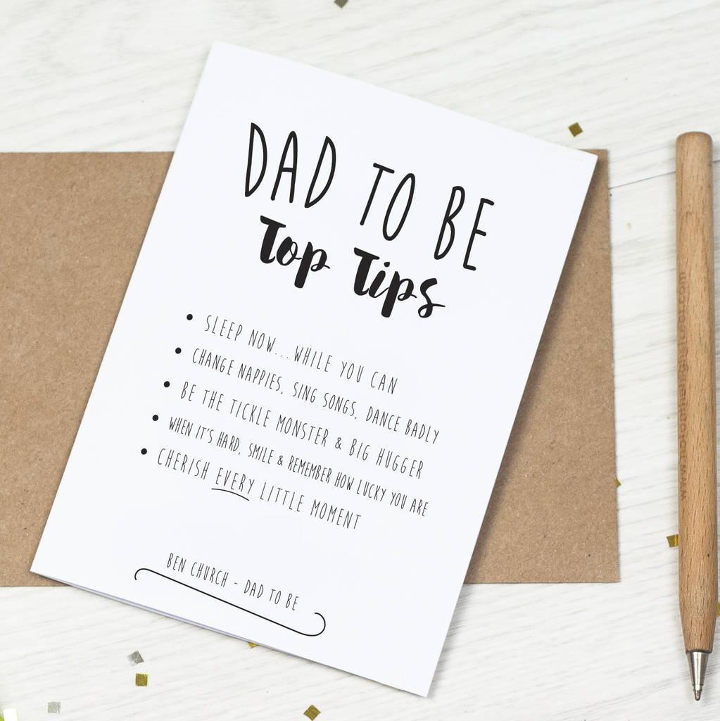Dad To Be Card, 1 of 2