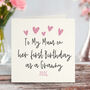 To Mum On Her First Birthday As A Grandmother Card, thumbnail 1 of 4