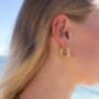 Anastacia Earrings 18k Gold Plated Waterproof, thumbnail 8 of 8