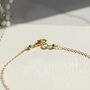 Ruby Birthstone Bracelet – Delicate Gold 40th Birthday Gift For Her, thumbnail 2 of 10