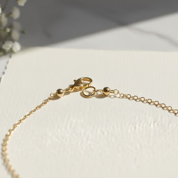 Ruby Birthstone Bracelet – Delicate Gold 40th Birthday Gift For Her, 2 of 10