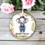 Personalised Elephant In A Suit Decoration Gift, thumbnail 1 of 2